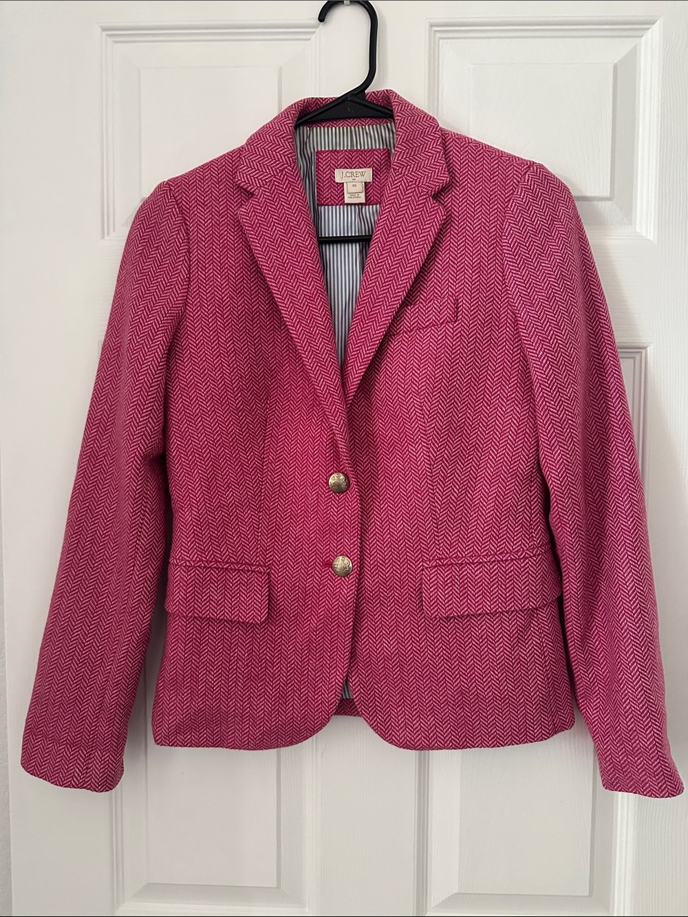 J. Crew Herringbone Blazer Size 00